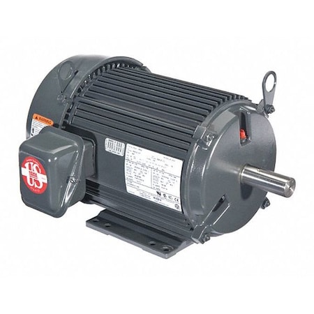 Three-Phase General Purpose Motor, 5 HP, 184T Frame, 208-230/460V AC Voltage, 3600 Nameplate RPM