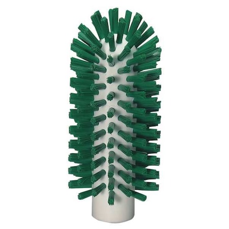 2 3/8 in W Tube and Pipe Brush, Stiff, Not Applicable L Handle, 5 1/2 in L Brush, Green