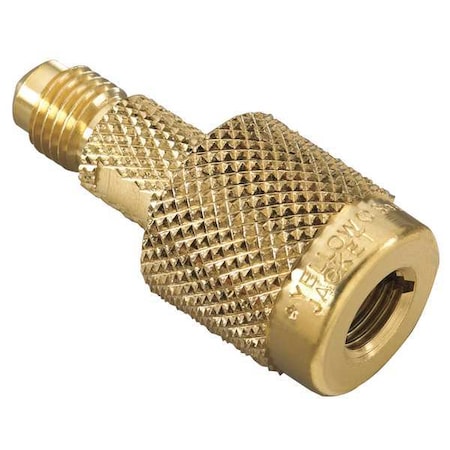 Quick Coupler,Low Loss,1/4 In MxF,0 Deg