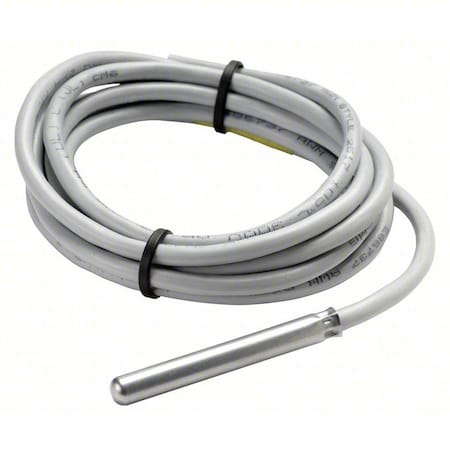 Temperature Sensor, Shielded PVC Cable, Gray