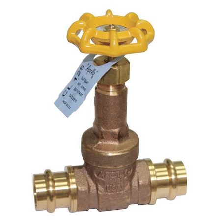 Gate Valve,3/4 In.,Low Lead Bronze