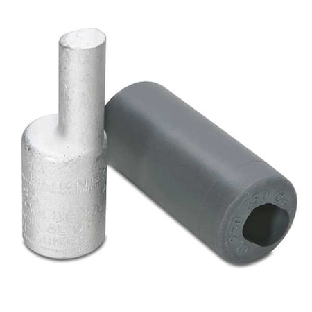 Offset Adapter, 600 kcmil Max, Standard Barrel, Aluminum, Yellow