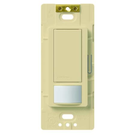 Wall Mount Sensor, Occupancy, Photocell, Vacancy, Hard Wired, Ivory, 900 sq ft, Fluorescent, Halogen, Incandescent, LED