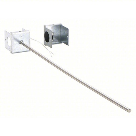 Temperature Sensor, Thermistor 10k ohm Type 2, Duct 8" Metal