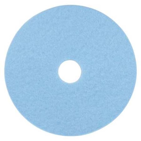 Burnishing Pad,20 In,Sky Blue,PK5