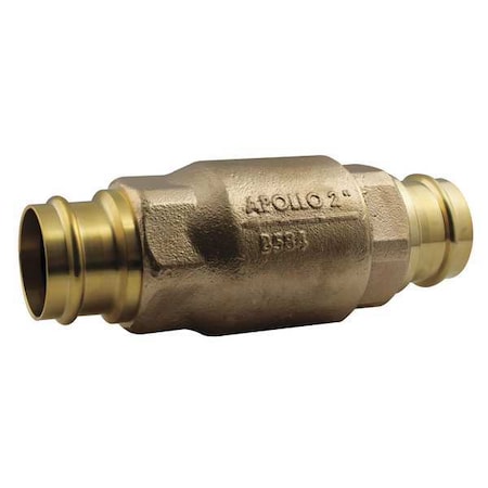 1-1/4" Press Lead Free Bronze Ball Cone Check Valve