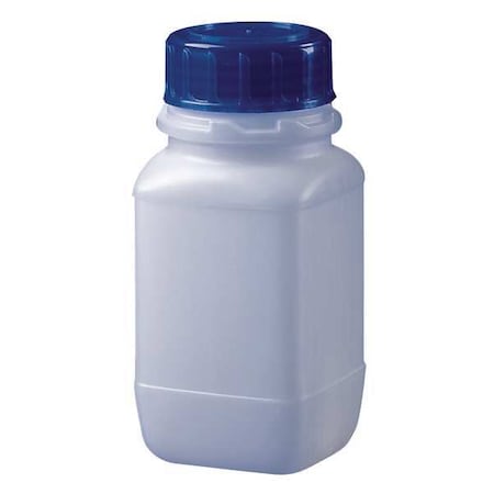 Square Bottle,Wide,16 Oz,HDPE,PK6