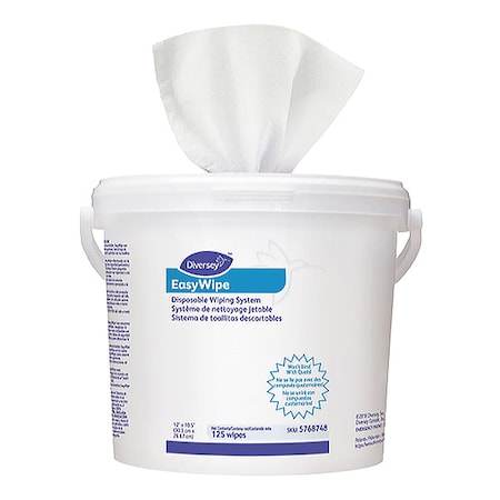 Disposable Wipes, 12-1/2" x 10-5/8", 6 Pack, 120 Sheets/ Pack
