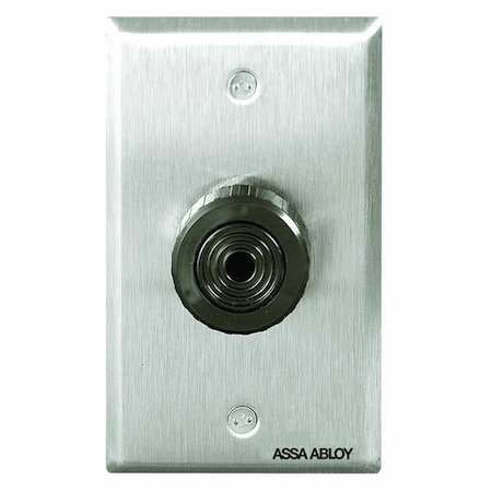 Piezo Sounder,Single Gang,Metal