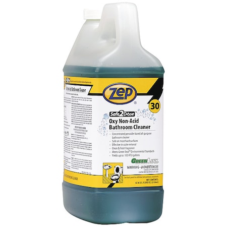 Oxy NonAcid BathroomCleaner,2LBottle,PK4