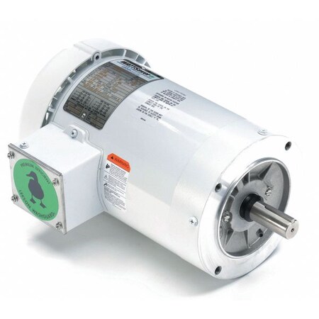 Washdown Motor,60 Hz,2 in. Shaft L,CWSE