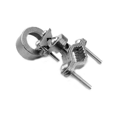 Pipe Ground Clamp,10AWG,2.86In