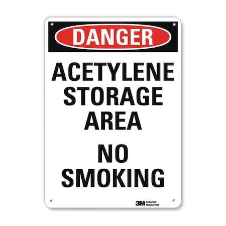 Danger Sign, 10" H, 7 in W, Plastic, Horizontal Rectangle, English, U3-1085-NP_7X10
