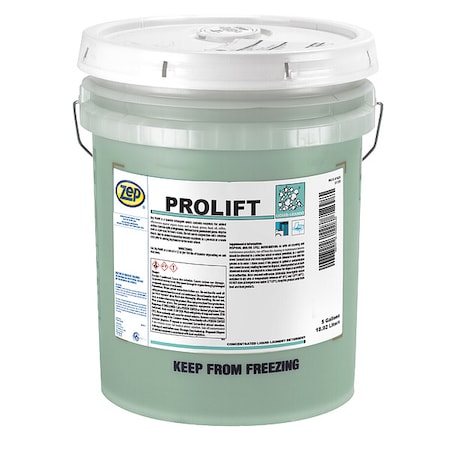 High Efficiency Laundry Detergent, 5 gal Pail, Liquid, Unscented, Green