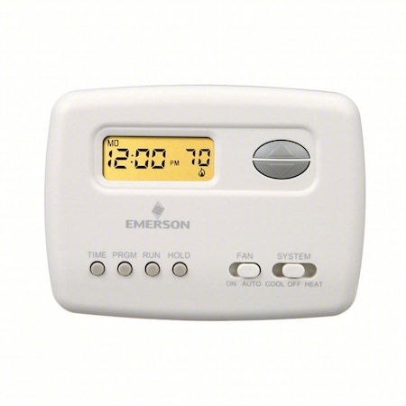 Thermostat, 5-2 Programs, 1 H, 1 C, Battery, 24VAC