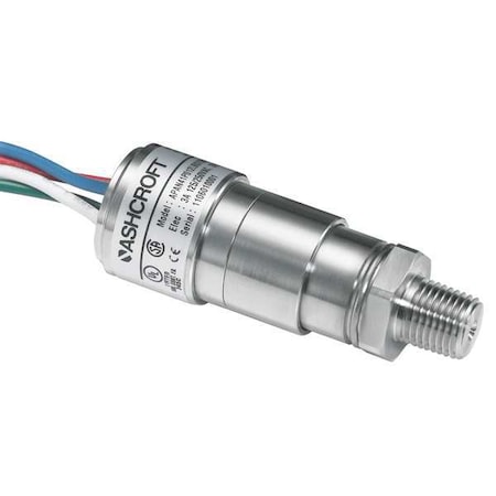Pressure Switch, Standard, SPDT, 1/4" MNPT, 8 to 60 psi Range, 316 Stainless Steel