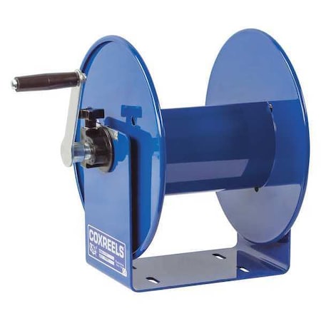 Cord Storage Reel, Hand Operated, No Configuration, No Cord, Blue Reel Color, No Cord Length