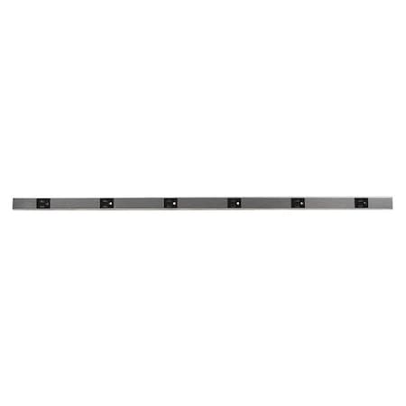 Outlet Strip, Plug Converter, 5-15R, 3 ft., Silver