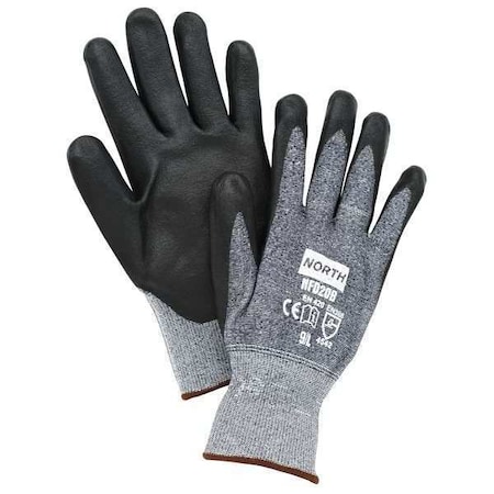 Cut Resistant Coated Gloves, Cut Level 3 ,Nitrile ,Smooth ,S 1 PR