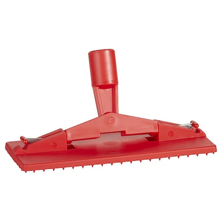 9 in Pad Holder, Red, Polypropylene