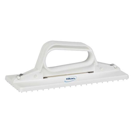 9 in Pad Holder, White, Polypropylene