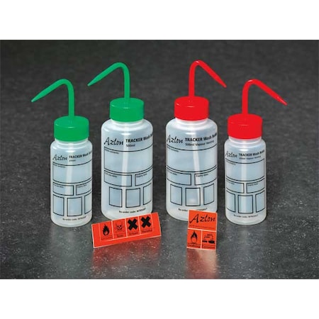 Translucent, Wash Bottle 250mL, PK5