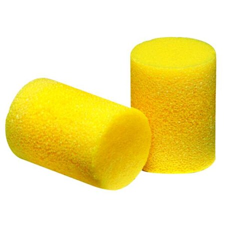 E-A-R Classic Plus Disposable Foam Ear Plugs, Cylinder Shape, 33 dB, Yellow, 200 PK
