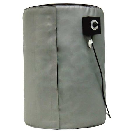 Drum Heater, Single-Zone - For Metal Drums, 55 Gallon, 240V, 1600W