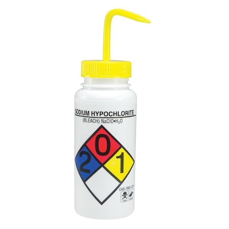 Clear, Wash Bottle 500mL, PK6