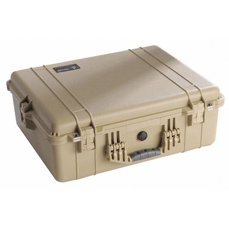 Yellow Protective Case, 20.66"L x 17.2"W x 8.40"D