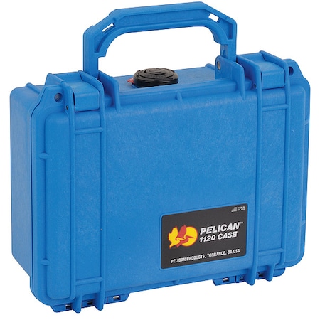 Blue Protective Case, 8.41"L x 6.76"W x 3.87"D