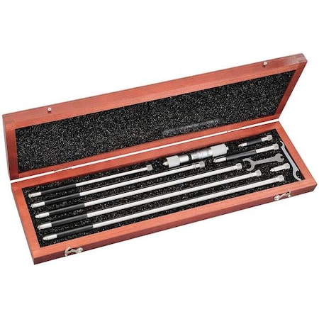 Inside Micrometer Set,4 to 32 In