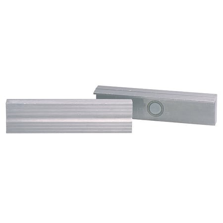 Magnetic Jaw Cap,Aluminum,4 In,PK2