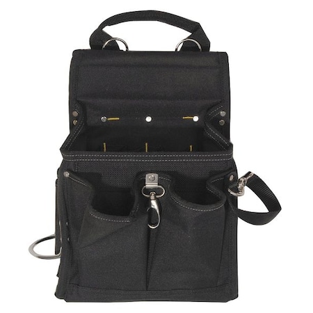 Tool Pouch, Tool Pouch, Black, Polyester, 20 Pockets