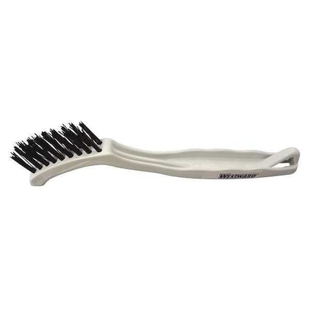 Tile/Grout Brush,2 W x 8-5/16 In L,Nylon