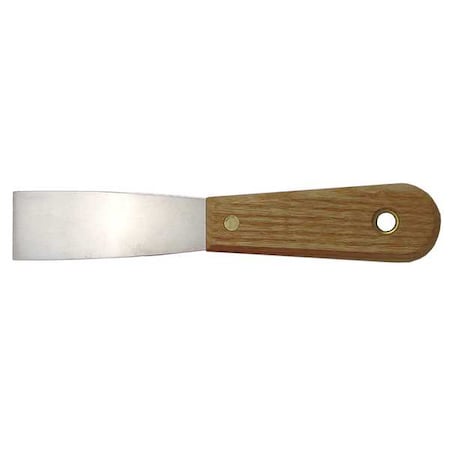 Putty Knife, Stiff, 1-1/4", Carbon Steel