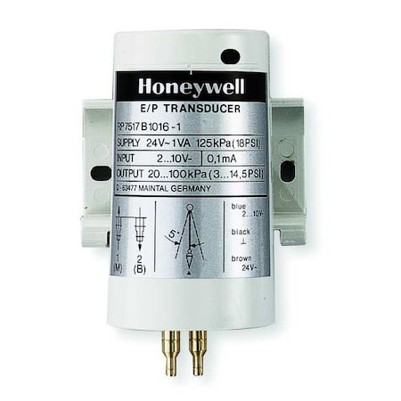 Pneumatic Transducer,2-10VDC,0-18 psi