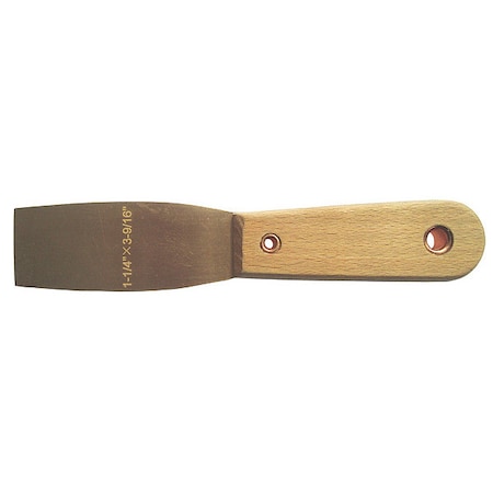 Putty Knife, Flex, 1-1/4", Beryllium Copper