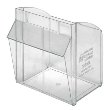 Tip-Out Bin,Clear,For Mfr. No. QTB303