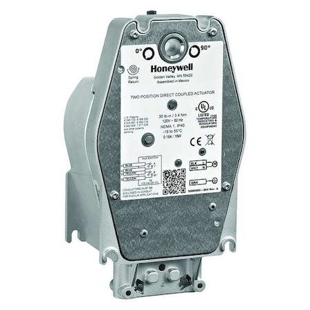 Electric Actuator,80 in.-lb.,5 SPDT