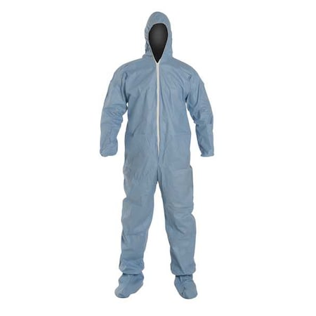 Coveralls, 4XL, 32 1/2 in Inseam, ProShield(R) 6 SFR, Zipper
