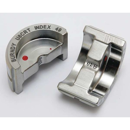 Crimping Die,U Style,12 tons,8 AWG