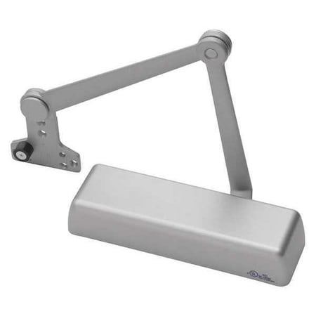 Manual, Hydraulic, Yale 5800, Door Closer, Heavy Duty Interior and Exterior, Gray
