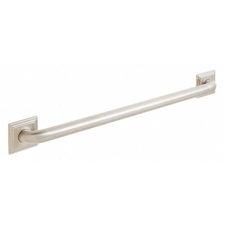 Concealed Wall Mount ADA Grab Bar, 39.2 L, Stainless Steel, Brushed Nickel