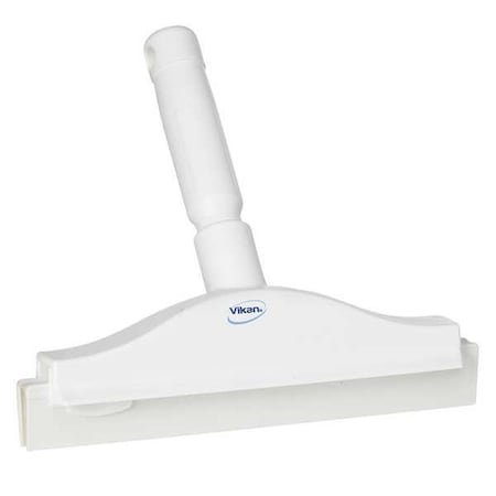 VIKAN White 10" Polypropylene Bench Squeegee, Width: 9.84"