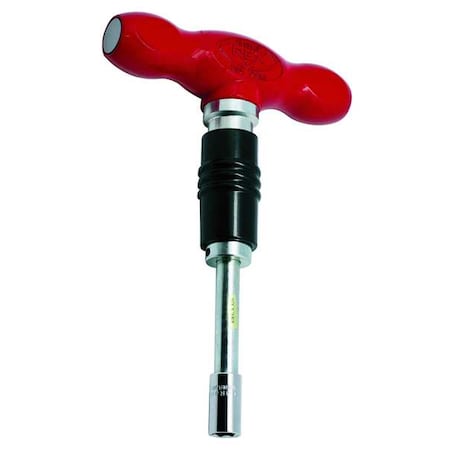 T Torque Wrench,5/16,3/8 in Cap,80 in lb