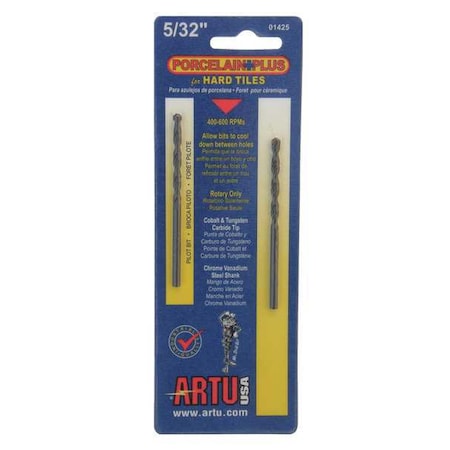 Porcelain Tile Drill Bit,5/32 In