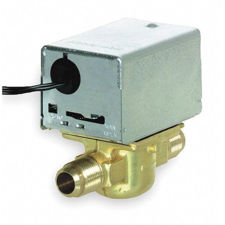 Zone Valve,Sweat,Sz ID 1/2In