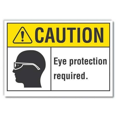 Sign,Self-Adhesive Vinyl,3-1/2 in. H, LCU3-0110-RD_5x3.5
