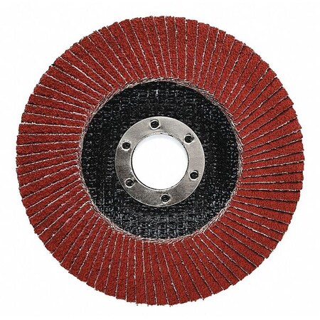 Flap Disc,Type 27,4-1/2" dia.,40 Grit